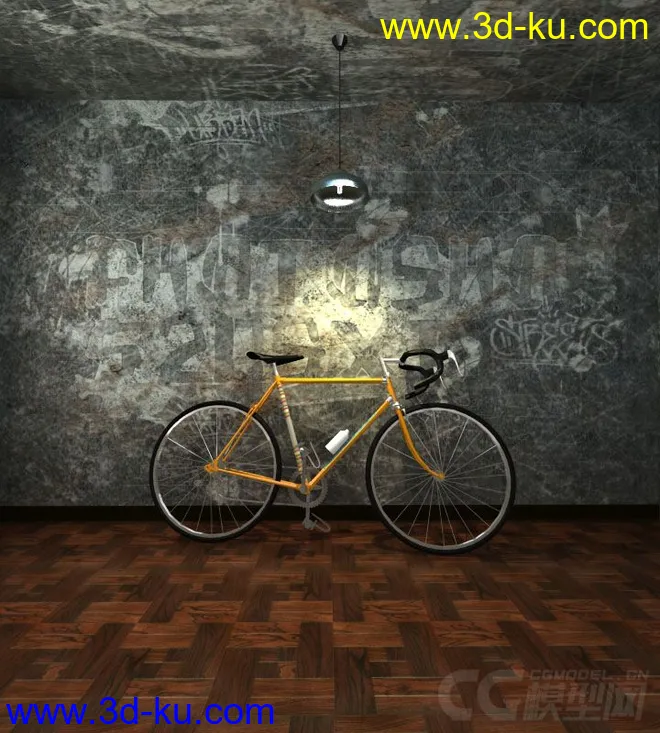 自行车场景模型的图片2