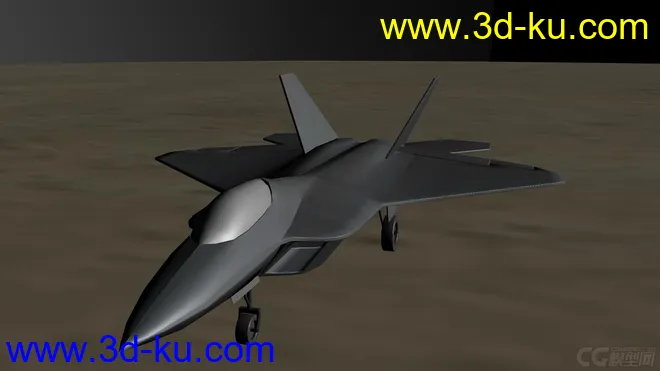F22战斗机，新手作品模型的图片1
