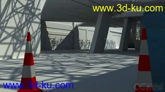 3D打印模型以前做的一个动画场景的图片