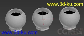 3D打印模型小草正在发芽的图片