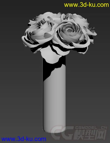 玫瑰花模型的图片2