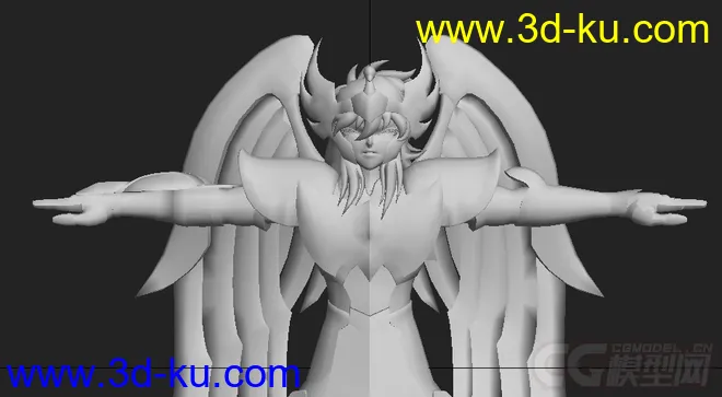 ps3圣斗士-神衣 带骨骼模型的图片1