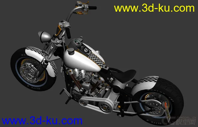 精品—小型摩托车 哈雷机车模型的图片3