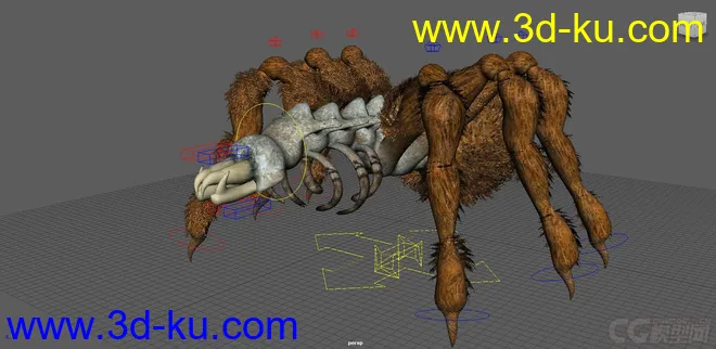 Dead Mother Creature Rig模型的图片9