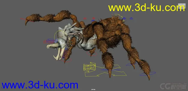 Dead Mother Creature Rig模型的图片11