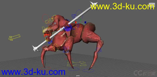 Nyctalus creature rig模型的图片11
