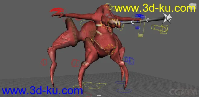 Nyctalus creature rig模型的图片13