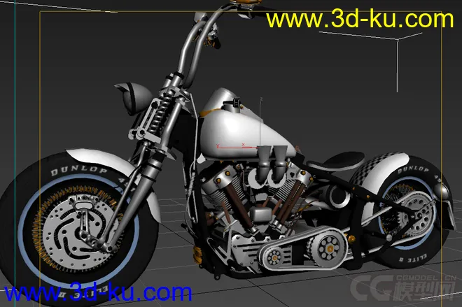 一个非常帅的摩托车模型的图片3