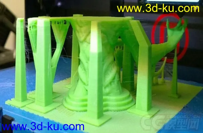 精细的3D打印模型，魔鬼，半身像怪兽，装饰品，内含STL源文件，可用于3D打印的图片1