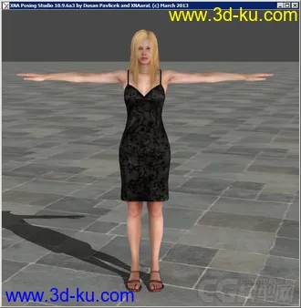 3D打印模型生化危机5：第一章遇害的女的的图片