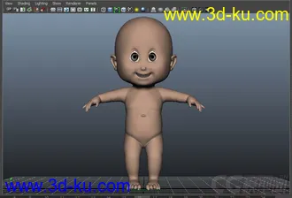 3D打印模型小baby的图片