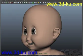 3D打印模型小baby的图片