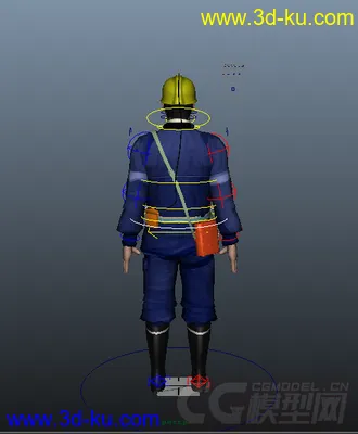 3D打印模型一个勤勤恳恳的劳动工人矿工的图片