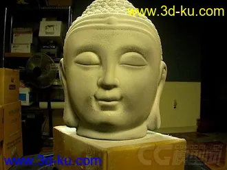 佛像 3D打印模型 STL格式的图片