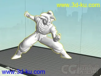 动漫人物 3D打印模型 STL格式的图片