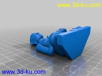 佛像雕塑 3D打印模型 STL格式的图片