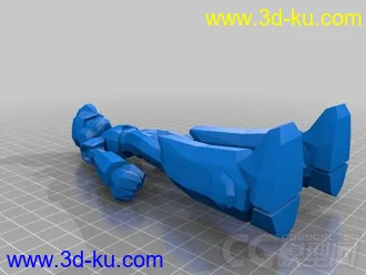 洛克人 3D打印模型 STL格式的图片