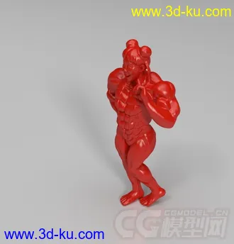 十万个为什么 哪吒 3D打印模型 STL格式的图片