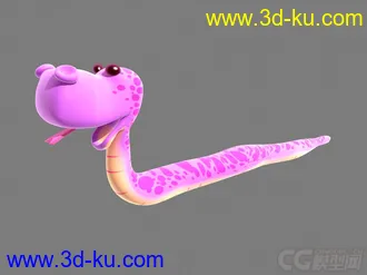 3D打印模型snake 蛇的图片