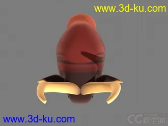 3D打印模型公牛的图片