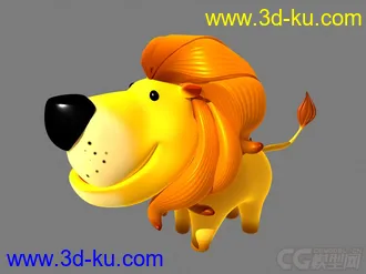 3D打印模型狮子的图片