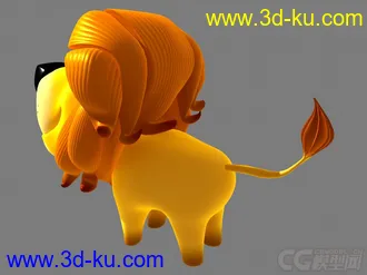 3D打印模型狮子的图片