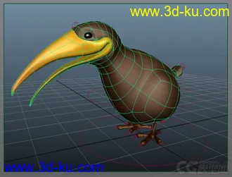 3D打印模型鸟的图片