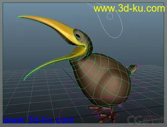 3D打印模型鸟的图片
