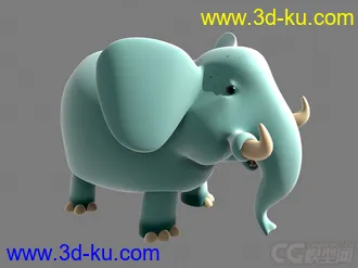 3D打印模型大象的图片