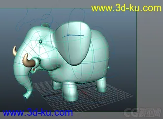 3D打印模型大象的图片