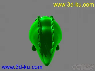 3D打印模型鳄鱼的图片