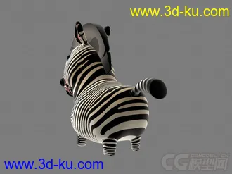 3D打印模型斑马的图片