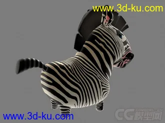 3D打印模型斑马的图片