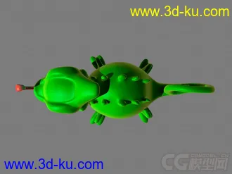 3D打印模型变色龙的图片