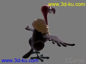 3D打印模型秃鹫的图片