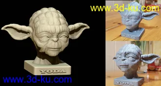 3D打印模型星战Yoda的图片