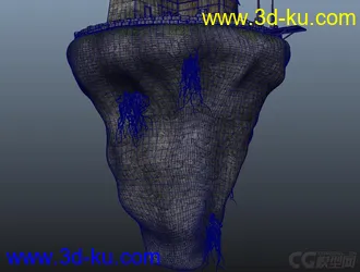 3D打印模型科幻系列——空中堡垒 科幻空中城堡 空中防御塔 天上巡逻站 空中小村庄的图片