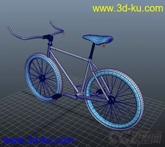 3D打印模型自行车，单车，bike的图片