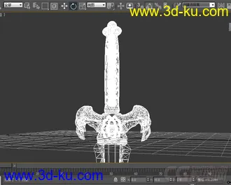 仙剑奇侠传三魔剑3D模型的图片