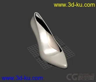 3D打印模型高跟鞋的图片