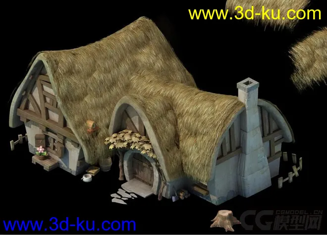 迪斯尼的矮人屋子模型的图片1