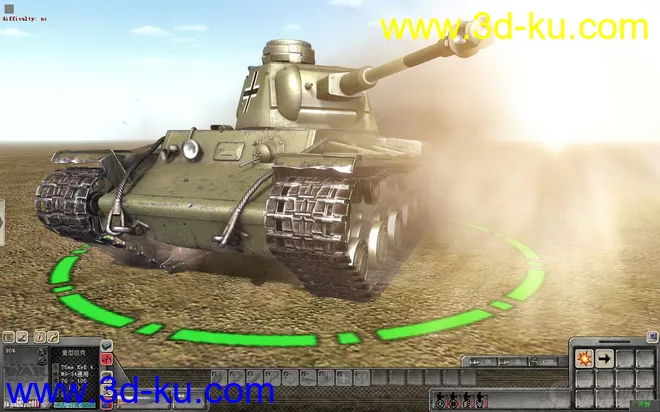 德军缴获版的kv-1b重型坦克（ojb+Mod）模型的图片6