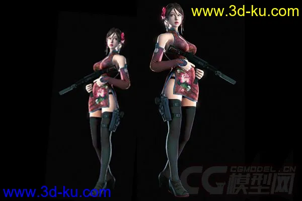SF2 女角色 红莲模型的图片1