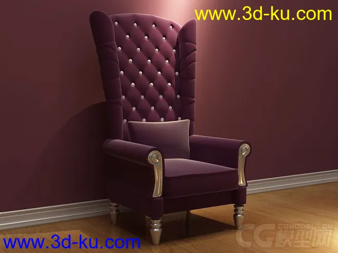 欧式沙发3模型的图片5