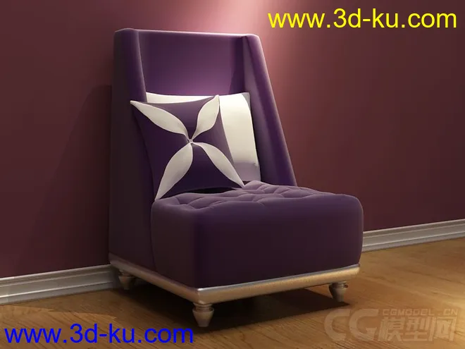 欧式沙发3模型的图片8