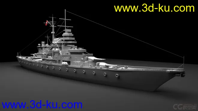 军舰模型的图片1