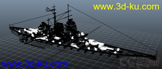军舰模型的图片2