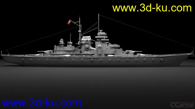 军舰模型的图片3