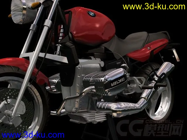 超精細BMW摩托車模型的图片3