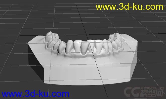 牙齿石膏模模型的图片1